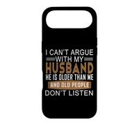 Carcasa para iPhone Air No Puedo discutir con mi Esposo Que es Mayor Que yo