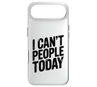 Carcasa para iPhone Air No Puedo Gente Hoy Humor introvertido Divertido