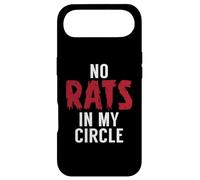 Carcasa para iPhone Air No Rats in my Circle Statement Amistad