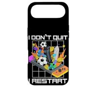 Carcasa para iPhone Air No renuncio, reinicio Divertido Amante de los Videojuegos