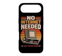 Carcasa para iPhone Air No se Necesita Internet, Simplemente presione Start Retro Gamer