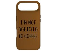 Carcasa para iPhone Air No Soy Adicto al café Funny Idea White Lie Party