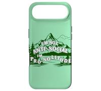 Carcasa para iPhone Air No Soy Antisocial, Estoy a Favor de la Soledad, los Viajes al Aire Libre, la montaña
