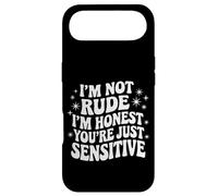 Carcasa para iPhone Air No Soy Grosero, Soy Honesto, Solo Eres Sensible. Cita de Sarcasmo