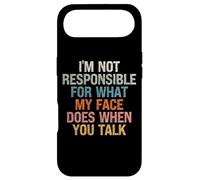 Carcasa para iPhone Air No Soy Responsable de lo Que Hace mi Cara Cuando hablas