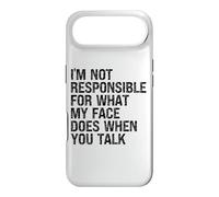 Carcasa para iPhone Air No Soy Responsable de lo Que Hace mi Cara Cuando hablas