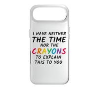 Carcasa para iPhone Air No Tengo ni el Tiempo ni los crayones para Explicar Esto