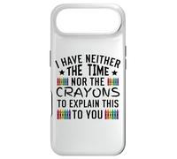 Carcasa para iPhone Air No Tengo ni el Tiempo ni los crayones para Explicar Esto