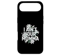 Carcasa para iPhone Air No Tengo tu mamá, un diseño Divertido con Flores