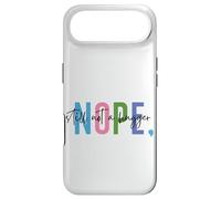 Carcasa para iPhone Air No, todavía no es un Humor Textual Hugger