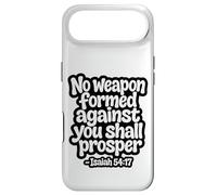 Carcasa para iPhone Air No Weapon Formed Against You Shall Prosper