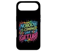 Carcasa para iPhone Air Nobody Is Coming To Save You Get Up Automotivación -