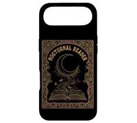 Carcasa para iPhone Air Nocturnal Reader Dark Academia Estética Amante de los Libros Luna