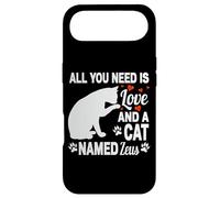 Carcasa para iPhone Air Nombre de Gato Personalizado Zeus Lindo Gatito Amante de Las Mascotas