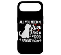 Carcasa para iPhone Air Nombre de Perro Personalizado Watson Lindo Perro Amante de Las Mascotas