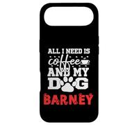 Carcasa para iPhone Air Nombre del Perro Barney Todo lo Que Necesita es café Mi Perro Llamado Barney