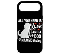 Carcasa para iPhone Air Nombre Personalizado del Perro Destiny Lindo Perro Amante de Las Mascotas