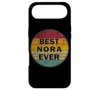Carcasa para iPhone Air Nombre Personalizado Nora I Love Nora Retro Vintage Style