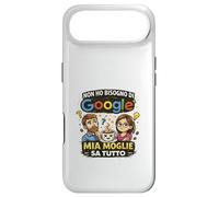 Carcasa para iPhone Air Non Ho Bisogno, MIA Moglie Sa Tutto Divertiente Ironica