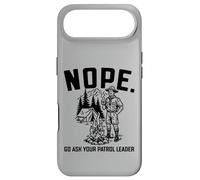 Carcasa para iPhone Air Nope Go Ask Your Patrol Leader Funny Scoutmaster Scouts BSA
