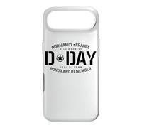 Carcasa para iPhone Air Normandía Francia Día D Honor and Remember Solid Black Print