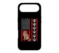 Carcasa para iPhone Air Norwegian Forest Cat 4th of July Patriotic American Flag