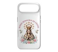 Carcasa para iPhone Air Nossa Senhora de Fátima Floral Católica