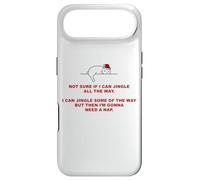 Carcasa para iPhone Air Not Sure if I Can Jingle All The Way - Cat Funny Christmas