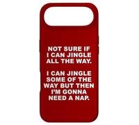 Carcasa para iPhone Air Not Sure if I Can Jingle All The Way - Funny Christmas (Red)