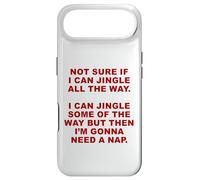 Carcasa para iPhone Air Not Sure if I Can Jingle All The Way - Funny Christmas (Red)