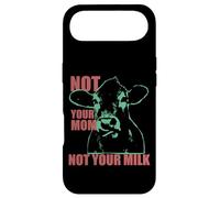 Carcasa para iPhone Air Not Your MOM Not Your Milk Anti Dairy Vegan Animal Love