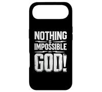 Carcasa para iPhone Air Nothing is Impossible with God