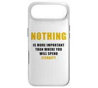 Carcasa para iPhone Air Nothing is More Important Than Where You Will Spend Eternity