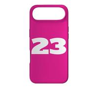 Carcasa para iPhone Air Número 23 Twenty-Three Sports Team Back Print Matching