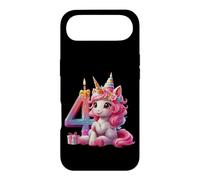 Carcasa para iPhone Air NÚMERO 4 AÑOS NIÑA Unicornio 4º Nacimiento