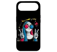Carcasa para iPhone Air Nun Double Peace Retro Pop Personaje Gráfico Signo Gesto