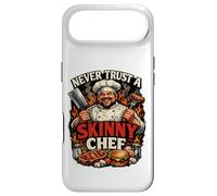 Carcasa para iPhone Air Nunca confíes en un Chef Flaco, un Padre Divertido, Cocinero a la Parrilla