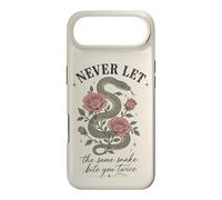 Carcasa para iPhone Air Nunca Dejes Que la Misma Serpiente te muerda Dos Veces Serpent Rose