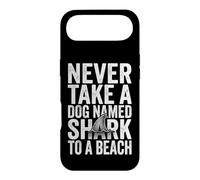 Carcasa para iPhone Air Nunca lleve a un Perro Llamado tiburón a una Playa - Fun Vacation Beach