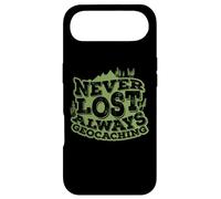 Carcasa para iPhone Air Nunca perdido Siempre Geocaching
