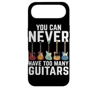 Carcasa para iPhone Air Nunca Puedes Tener demasiadas Guitarras Guitarrista Rock N Roll