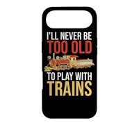 Carcasa para iPhone Air Nunca seré Demasiado Viejo para Jugar con el Conductor de ferrocarril de Trenes