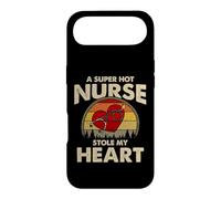 Carcasa para iPhone Air Nurses Couple Gift Super Hot Nurse Stole My Heart Valentines