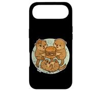 Carcasa para iPhone Air Nutria Burger Party Lindo Trío