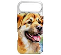 Carcasa para iPhone Air Obra de Arte de Acuarela de Perro Rafeiro do Alentejo