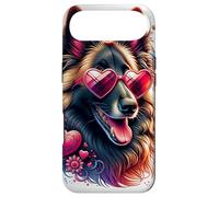 Carcasa para iPhone Air Obra de Arte del Día de San Valentín de un Perro Pastor Belga
