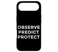 Carcasa para iPhone Air Observe Predict Protect Best Meteorological Job Duty