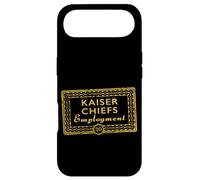 Carcasa para iPhone Air Oficial Kaiser Chiefs Employment Logo & Frame Banda Rock