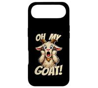 Carcasa para iPhone Air Oh My Goat Screaming Dibujos Animados Funny Divertido Meme Cabra