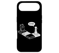 Carcasa para iPhone Air Oh No Knight To Pawn, Divertido Jugador de ajedrez, Amante de los Juegos de Mesa